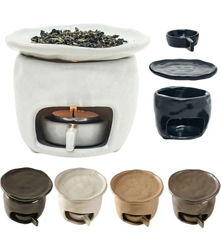 Amazon｜せともの市場 茶 香炉 手作り (日本製) 902-2995p 青(808-2963
